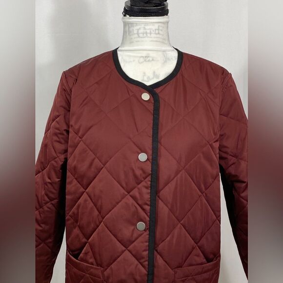 Jane Post Reversible Quilted Jacket size L - Picture 8 of 12